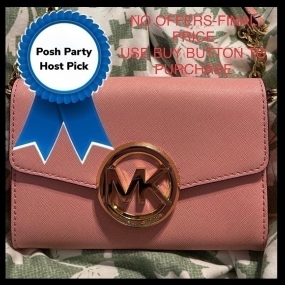 Michael Kors Fulton MK Flap Crossbody/Shoulder Bag